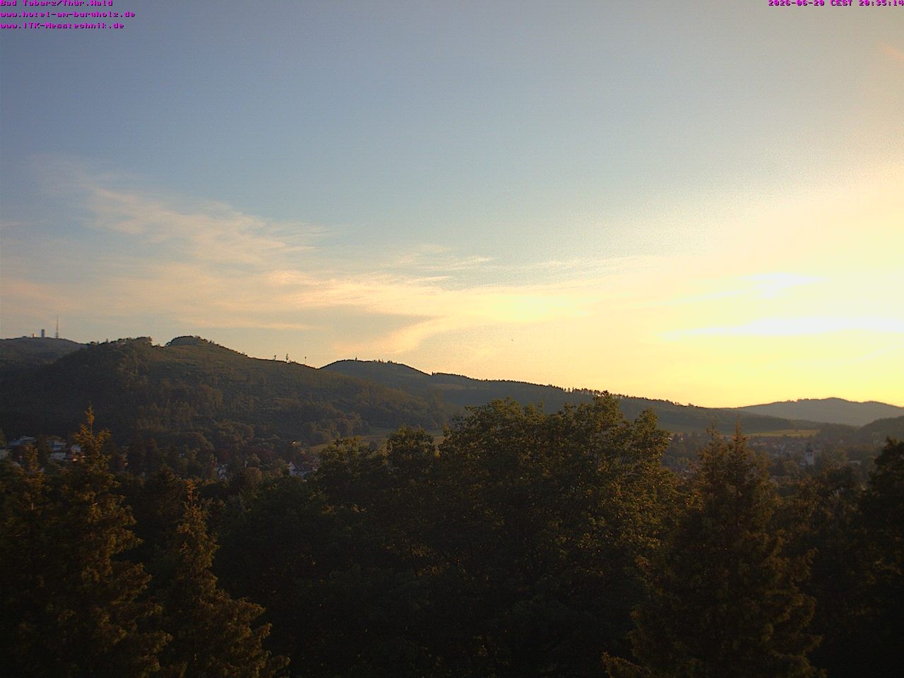 Archiv Foto Webcam Bad Tabarz im Thüringer Wald
