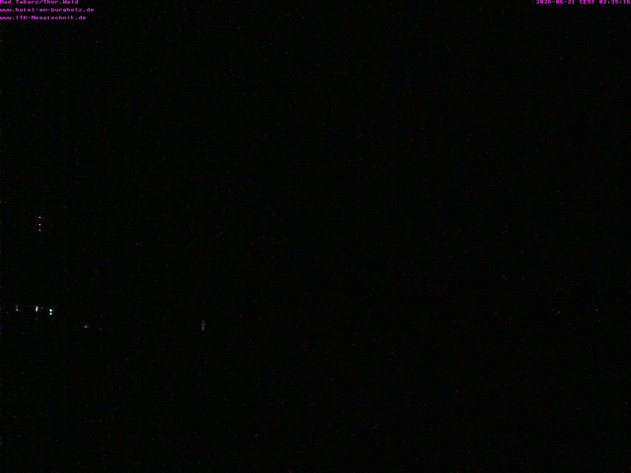 Archived image Webcam Thuringian Forest, Tabarz