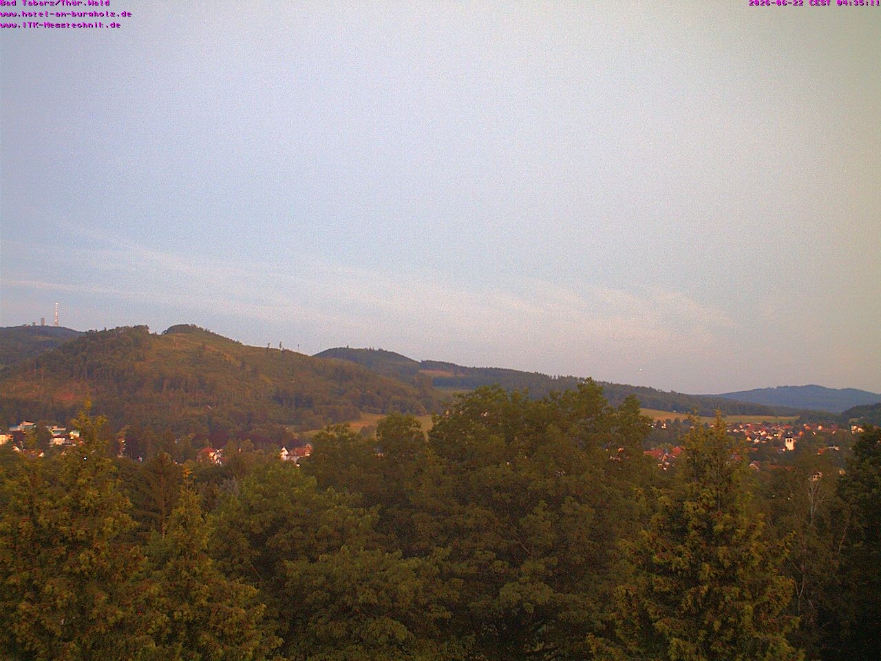 Archiv Foto Webcam Bad Tabarz im Thüringer Wald