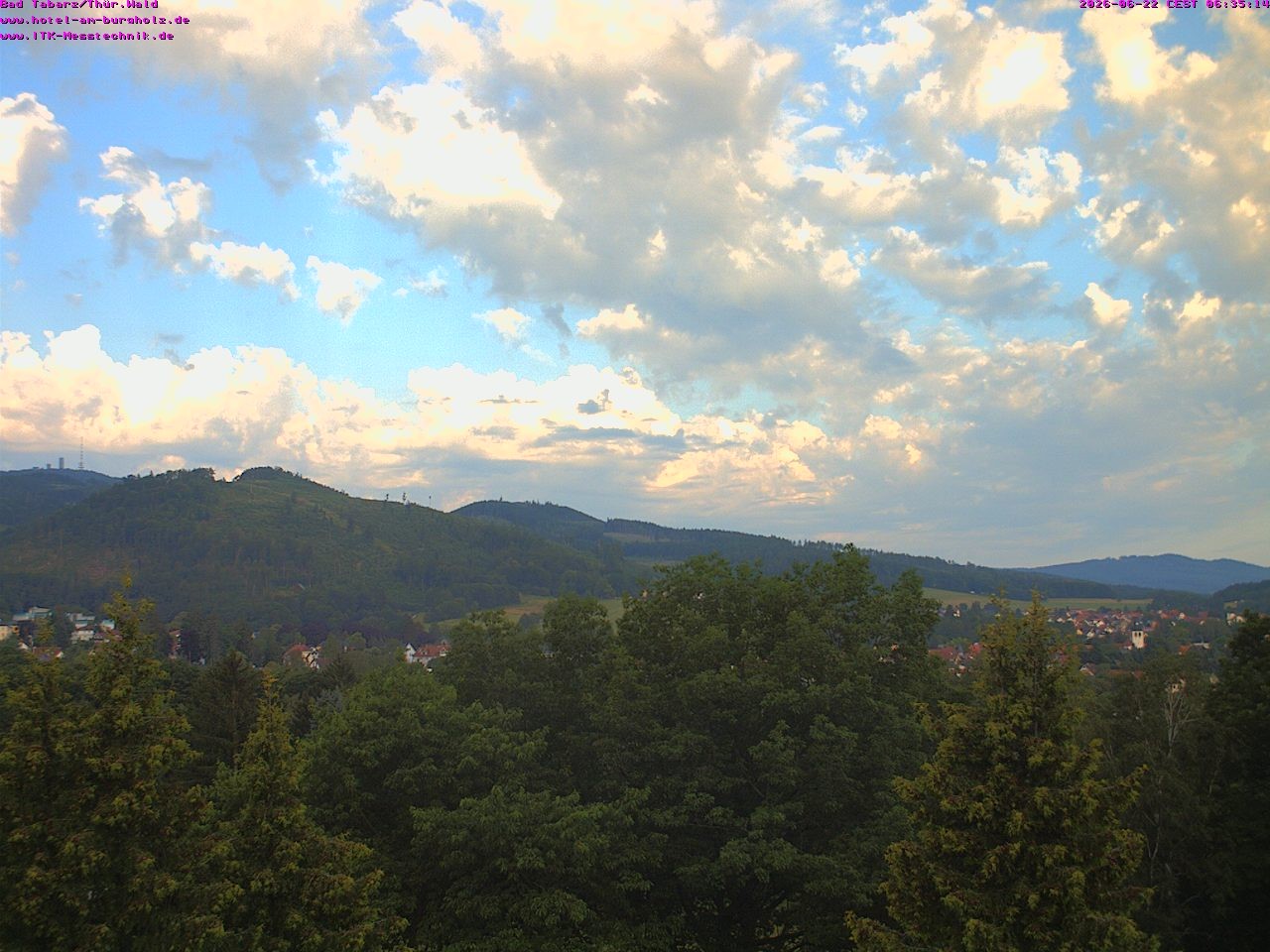 Archiv Foto Webcam Bad Tabarz im Thüringer Wald