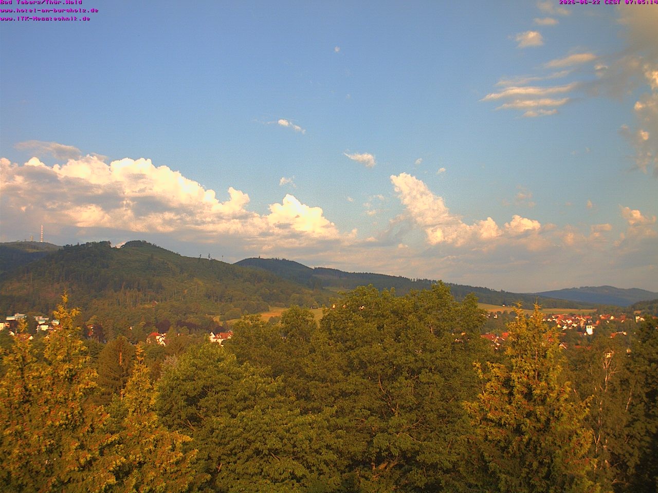 Archiv Foto Webcam Bad Tabarz im Thüringer Wald