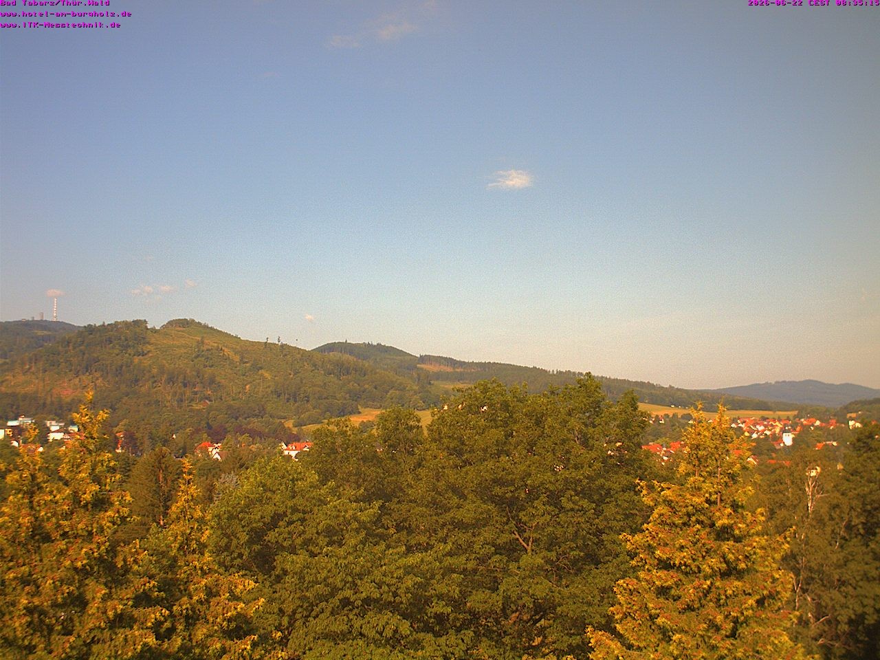 Archiv Foto Webcam Bad Tabarz im Thüringer Wald