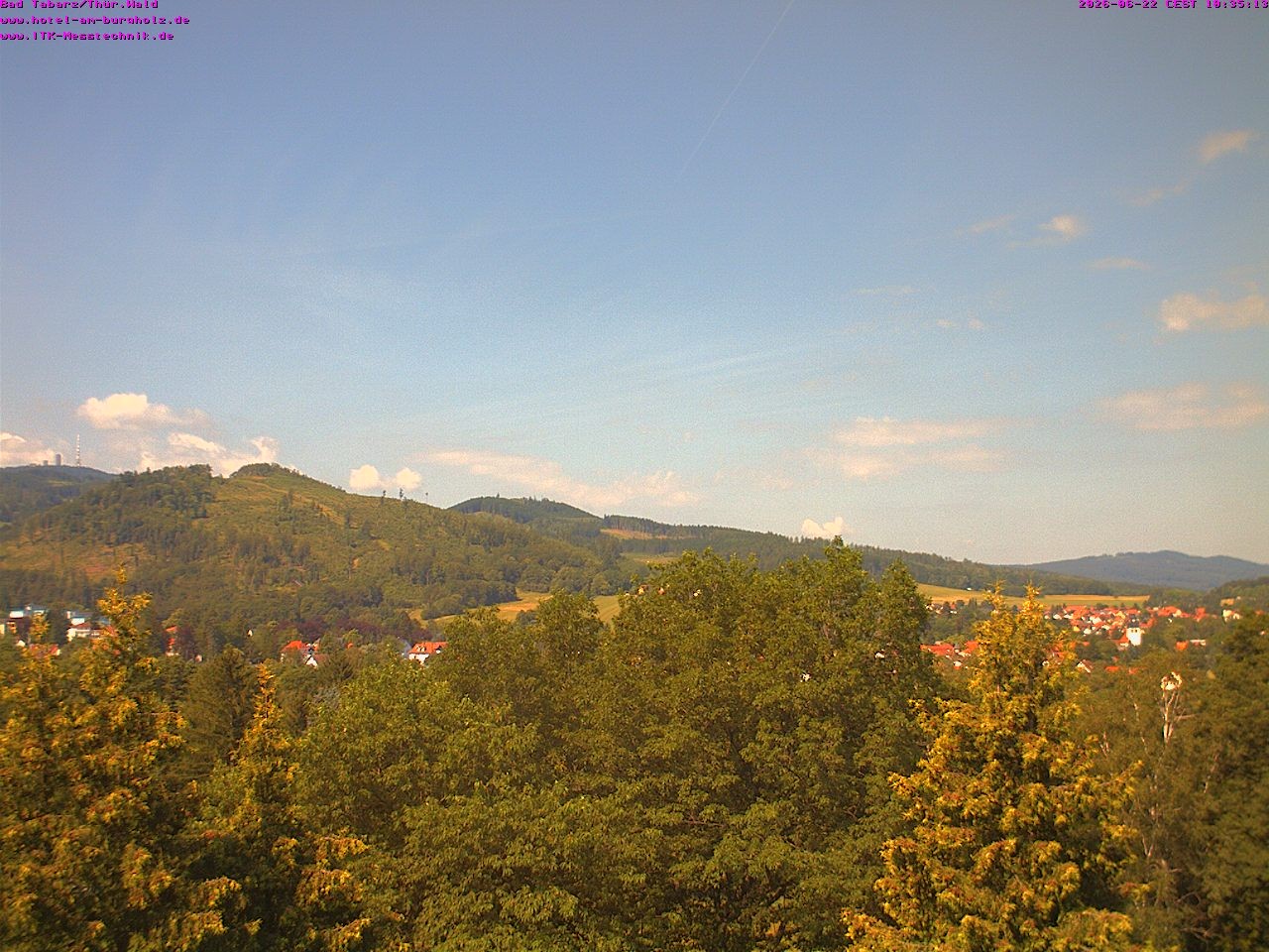 Archiv Foto Webcam Bad Tabarz im Thüringer Wald