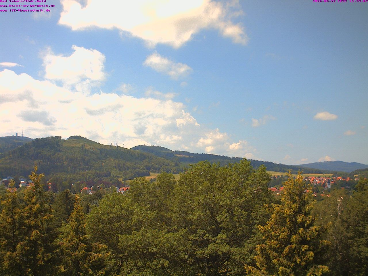 Archiv Foto Webcam Bad Tabarz im Thüringer Wald