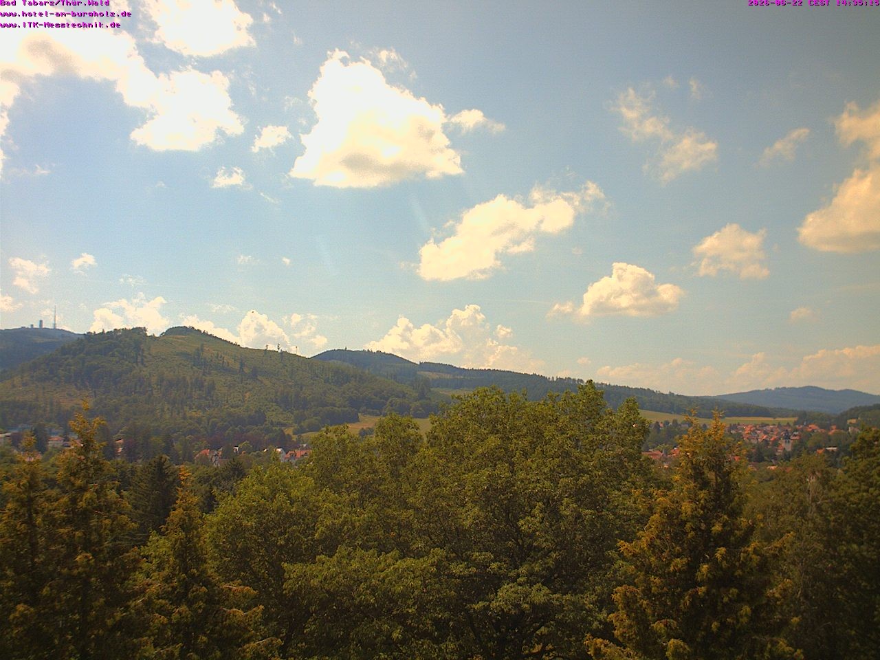 Archiv Foto Webcam Bad Tabarz im Thüringer Wald