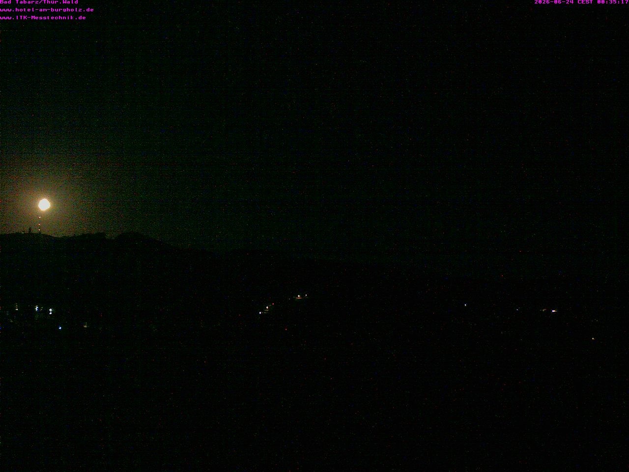 Archived image Webcam Thuringian Forest, Tabarz