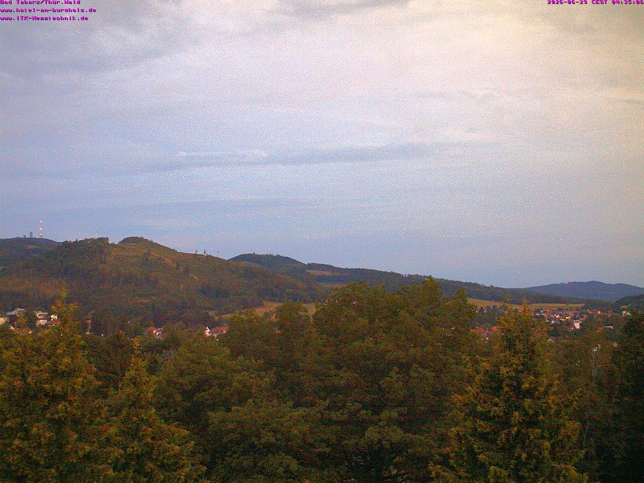 Archiv Foto Webcam Bad Tabarz im Thüringer Wald