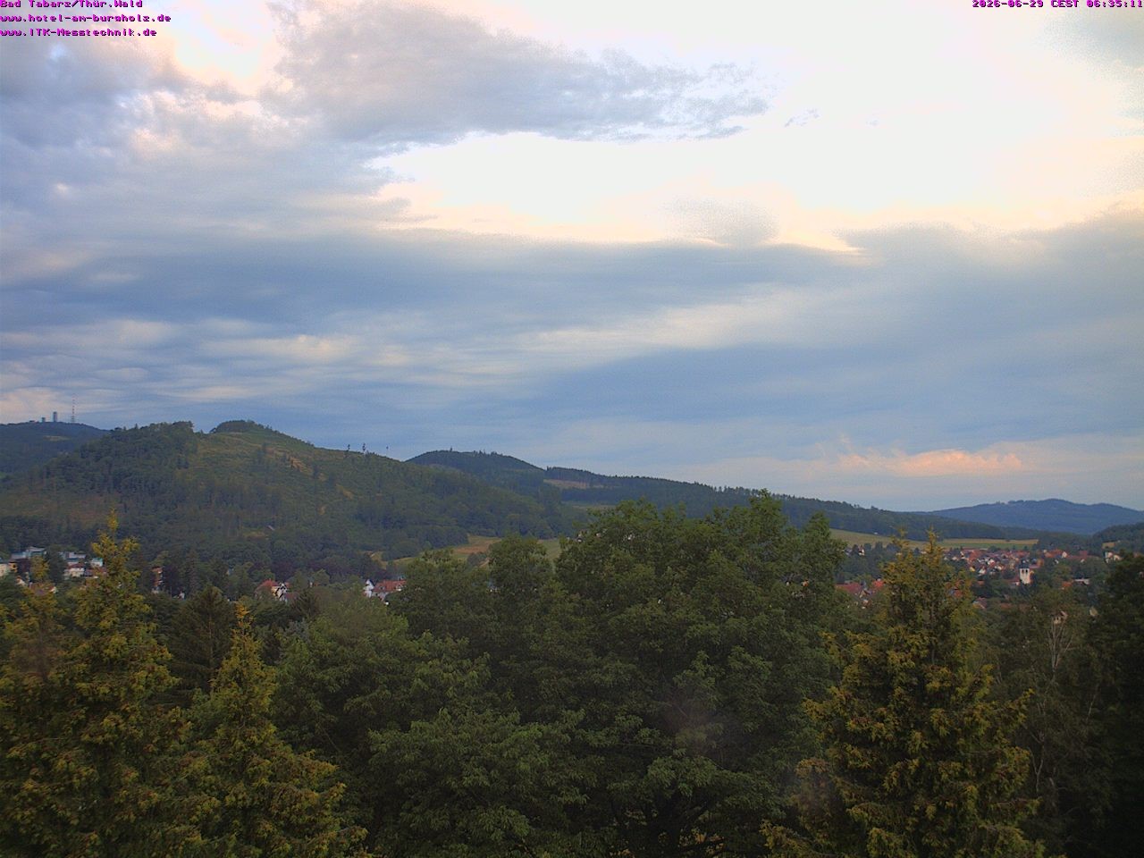 Archiv Foto Webcam Bad Tabarz im Thüringer Wald