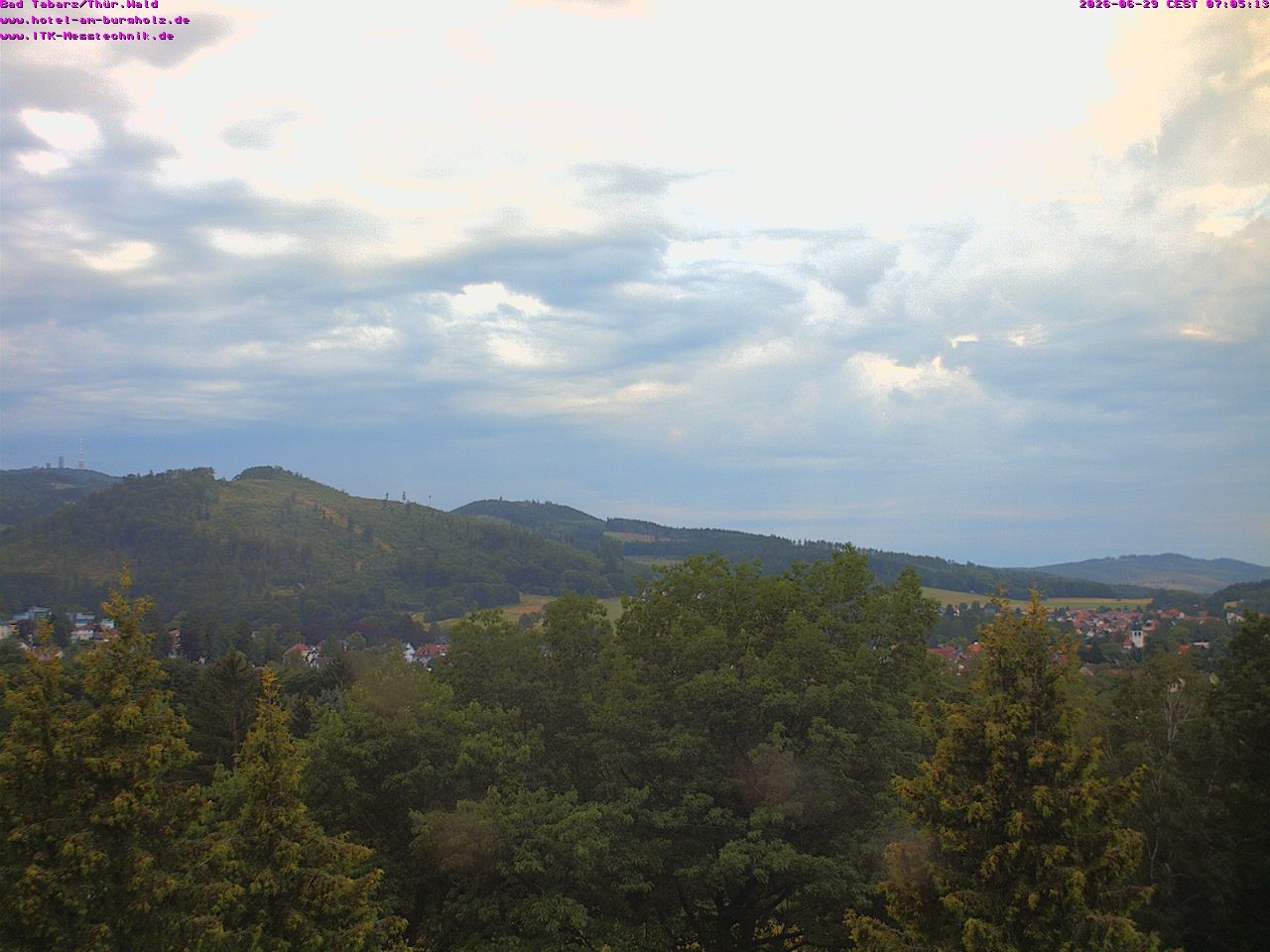 Archiv Foto Webcam Bad Tabarz im Thüringer Wald