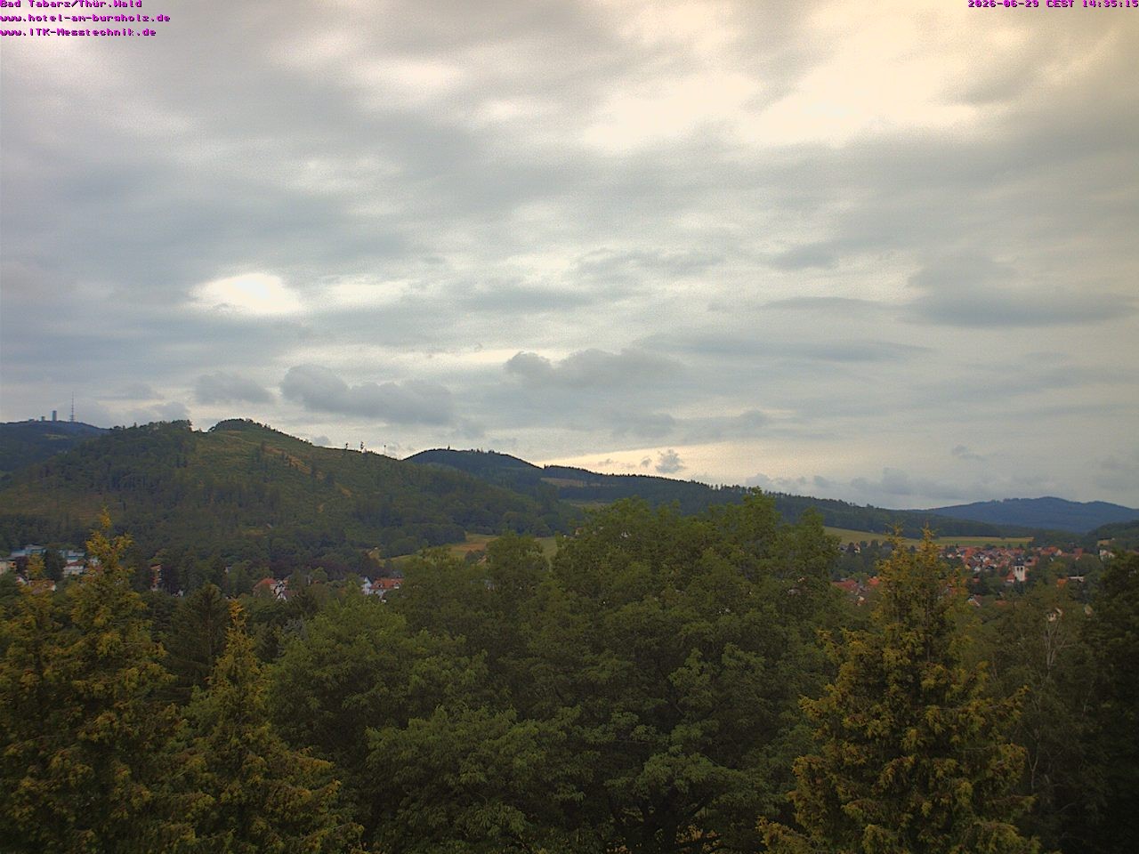 Archiv Foto Webcam Bad Tabarz im Thüringer Wald