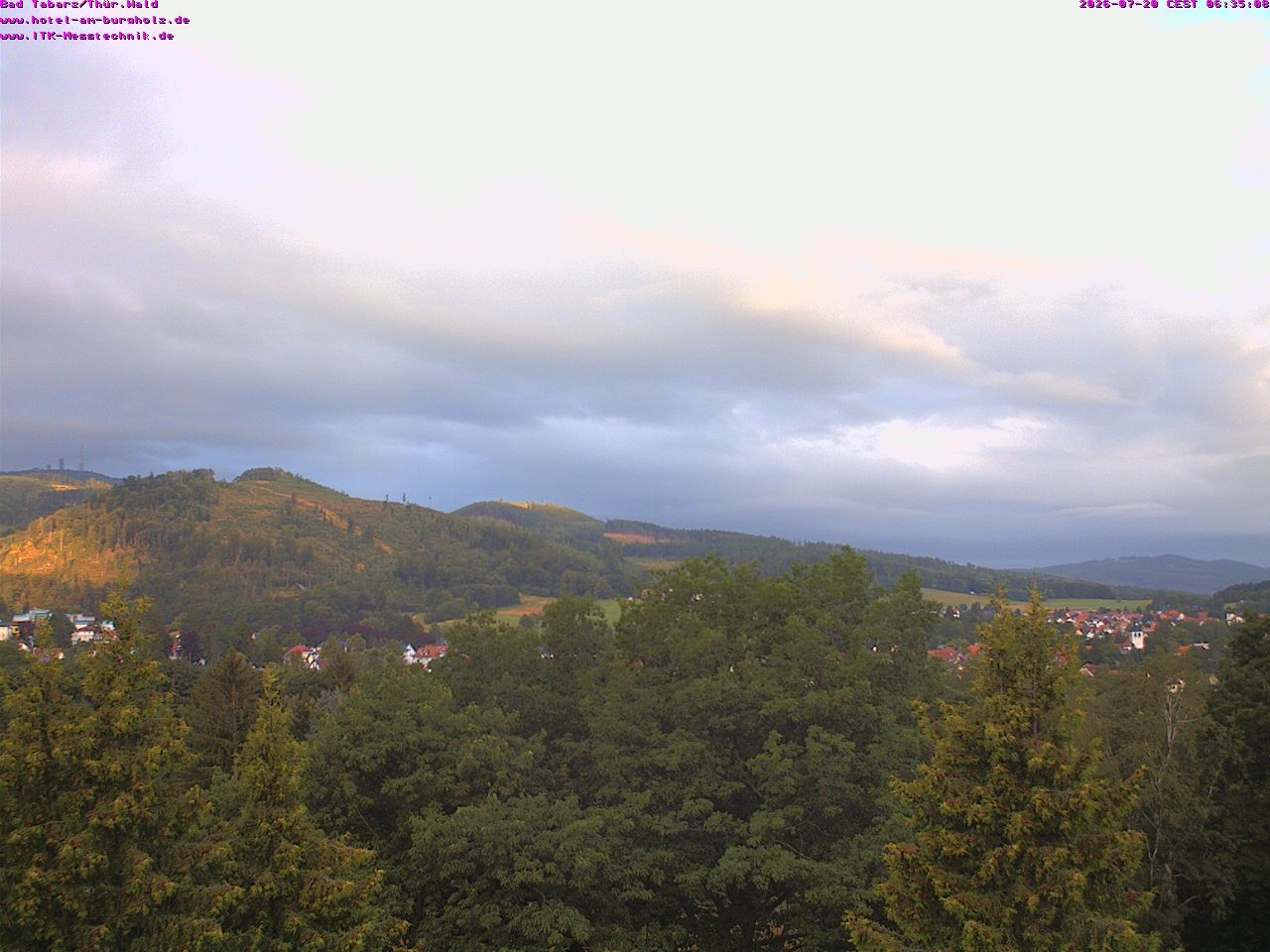 Archiv Foto Webcam Bad Tabarz im Thüringer Wald