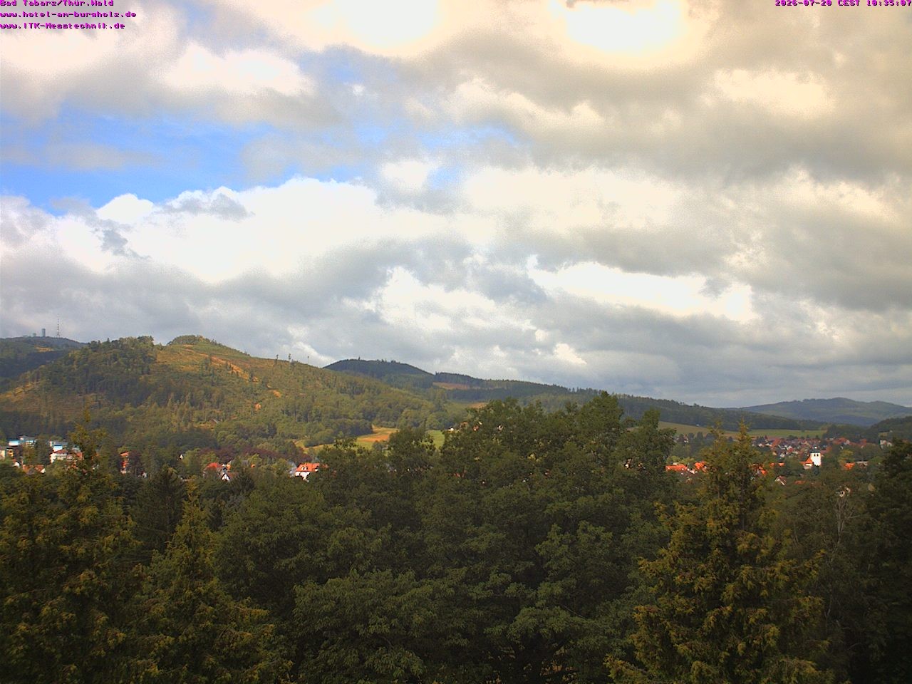 Archiv Foto Webcam Bad Tabarz im Thüringer Wald