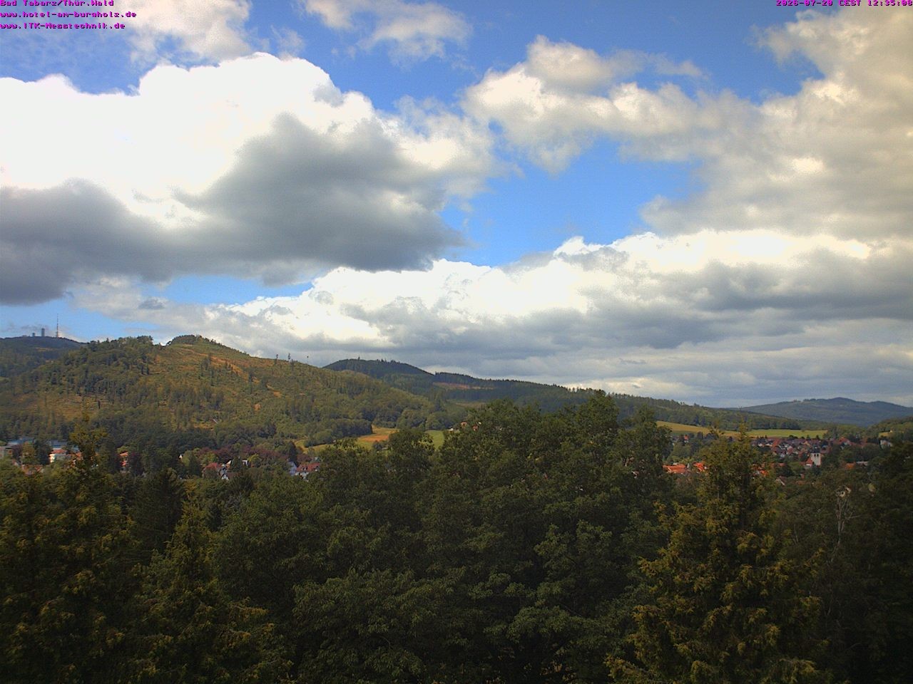 Archiv Foto Webcam Bad Tabarz im Thüringer Wald