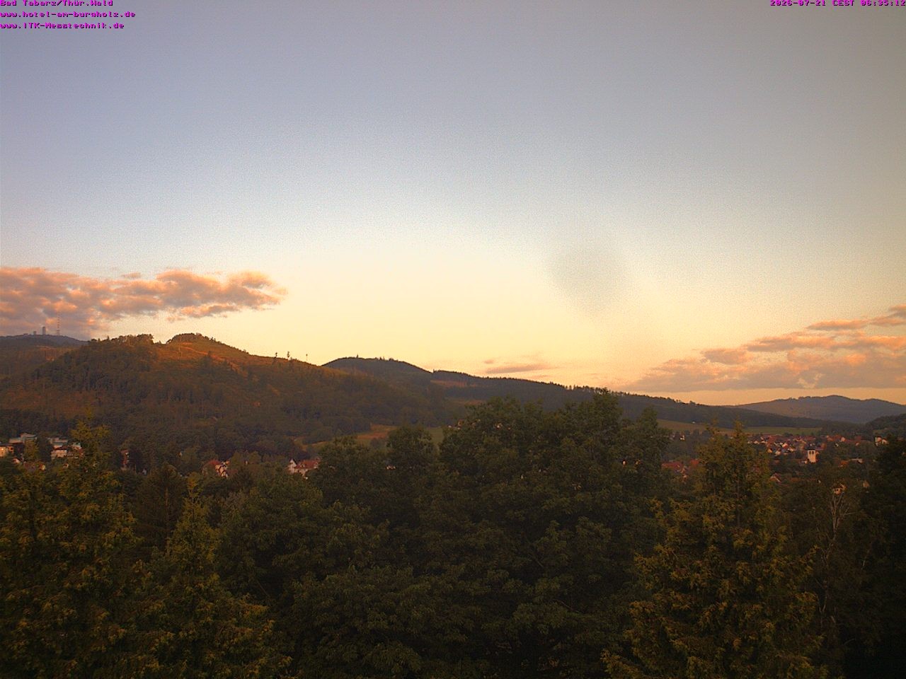 Archiv Foto Webcam Bad Tabarz im Thüringer Wald