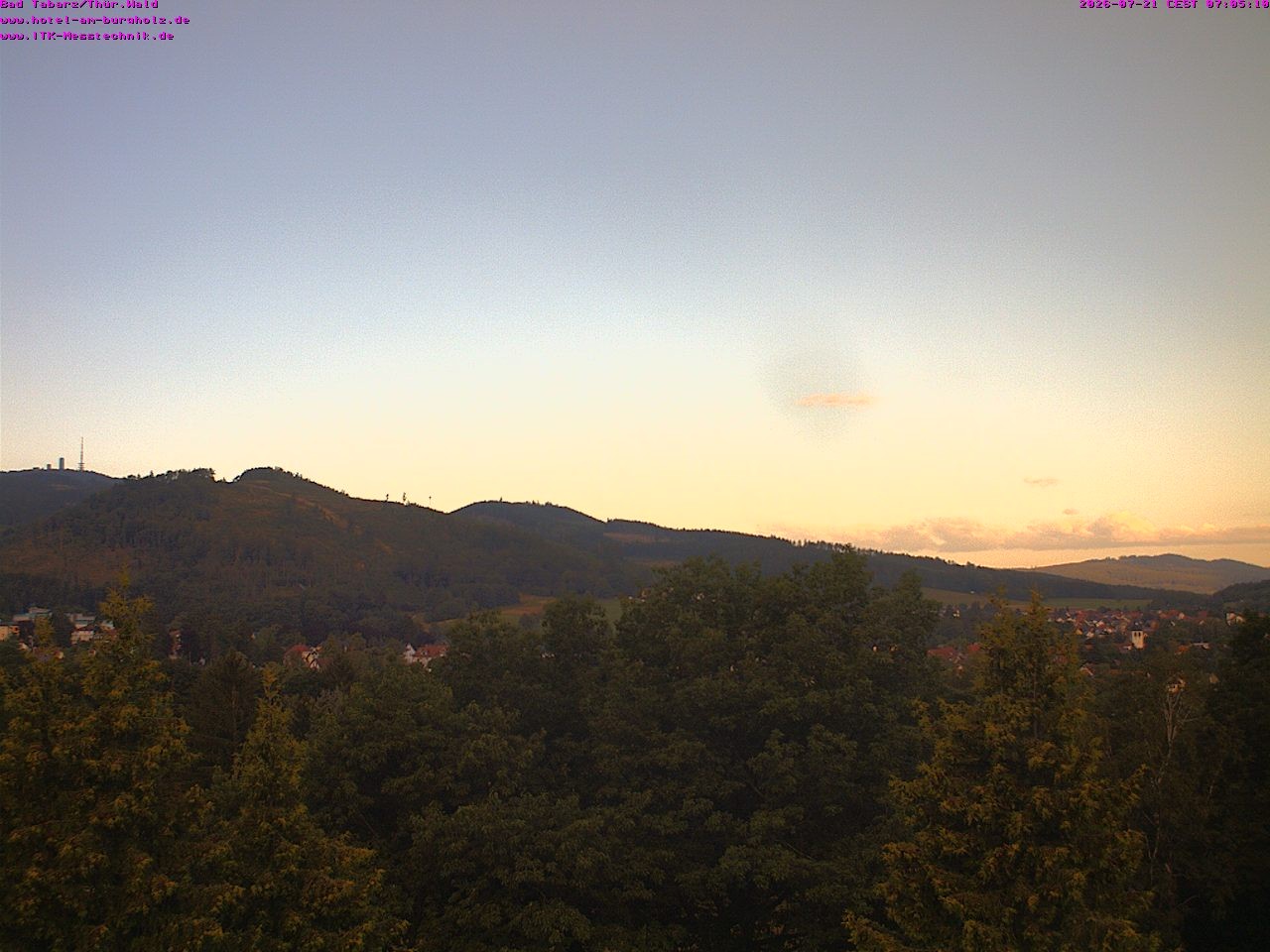 Archiv Foto Webcam Bad Tabarz im Thüringer Wald