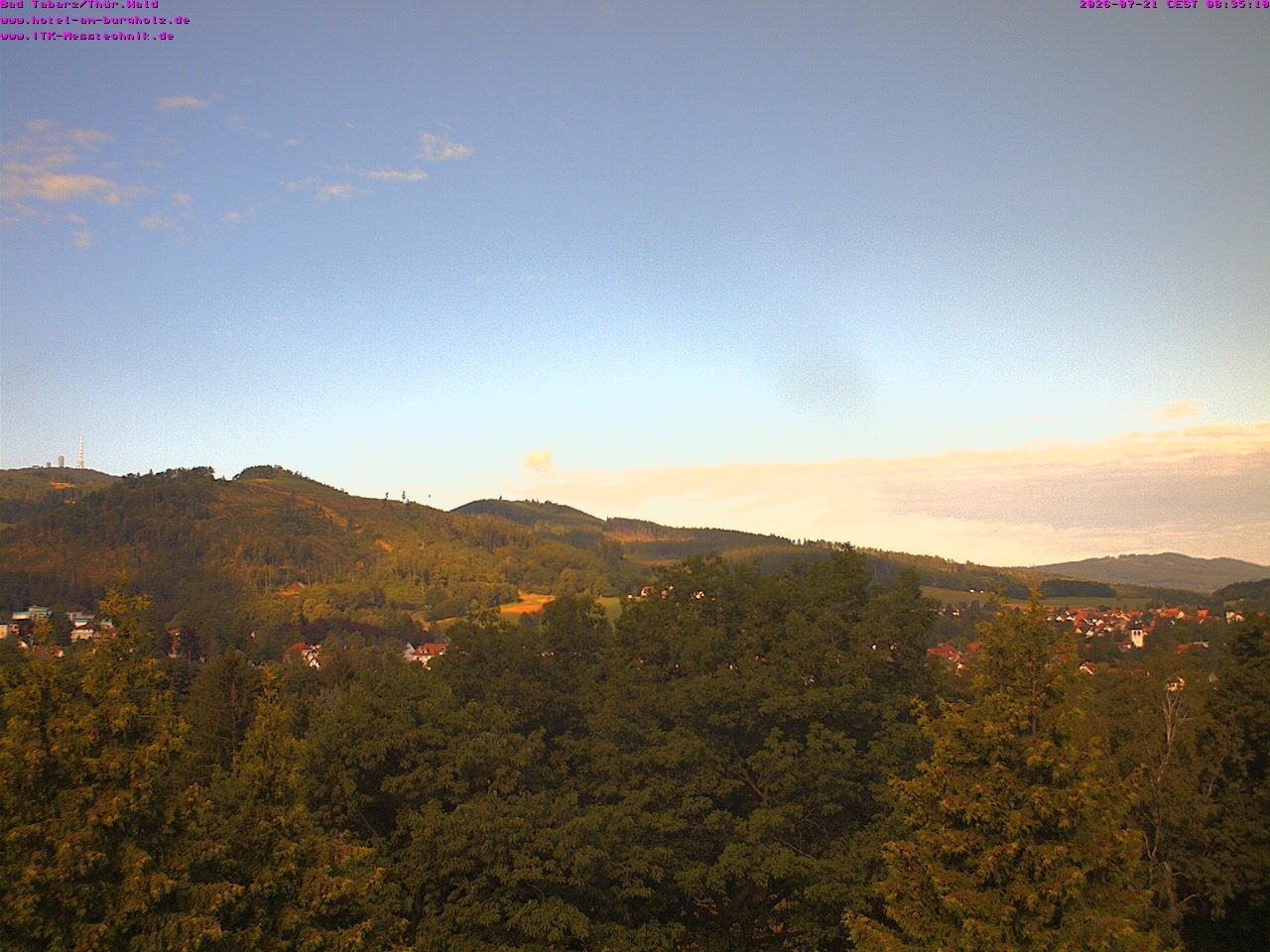 Archiv Foto Webcam Bad Tabarz im Thüringer Wald