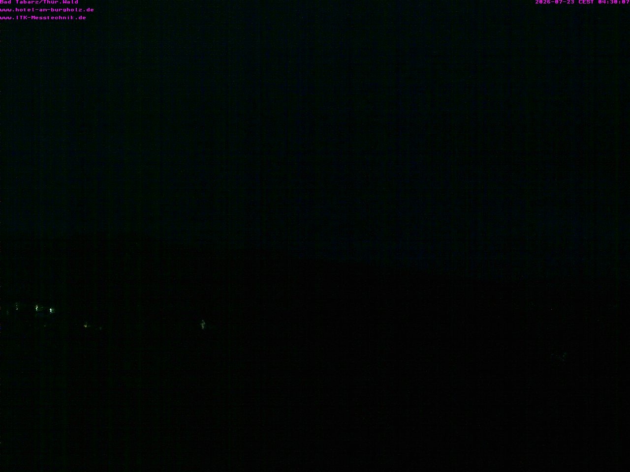 Archived image Webcam Thuringian Forest, Tabarz