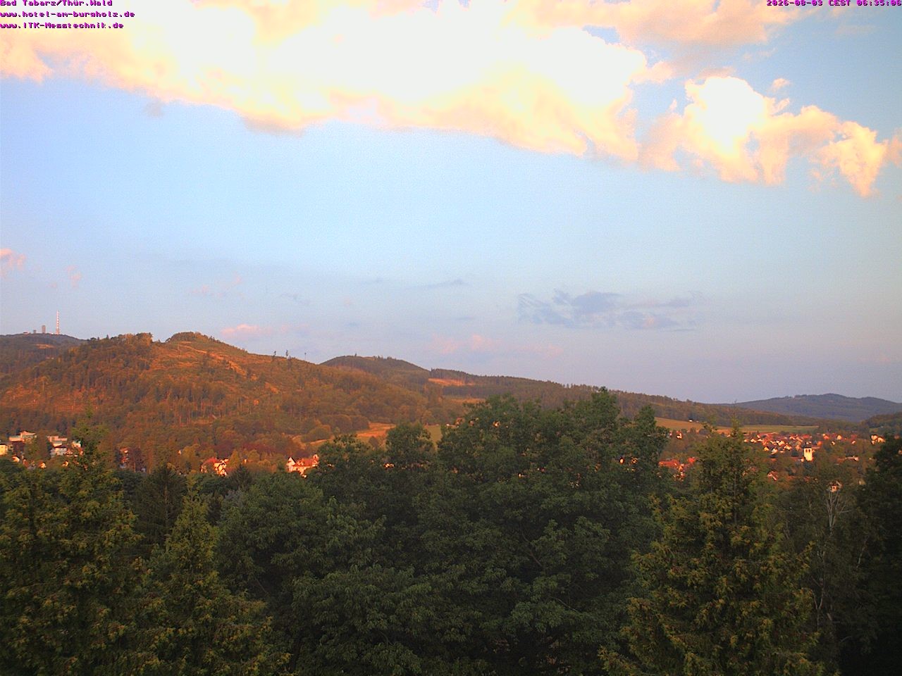 Archiv Foto Webcam Bad Tabarz im Thüringer Wald