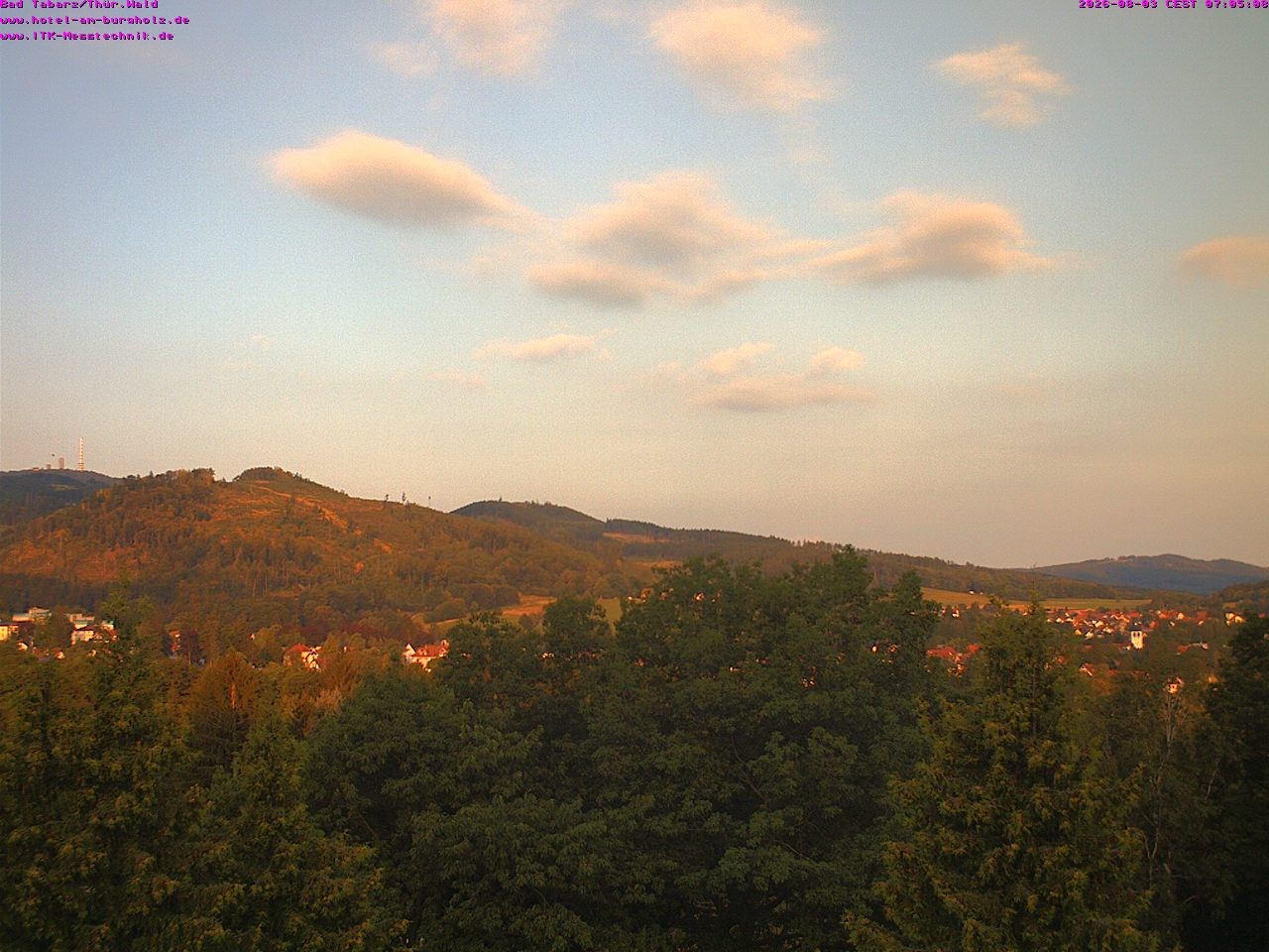 Archiv Foto Webcam Bad Tabarz im Thüringer Wald