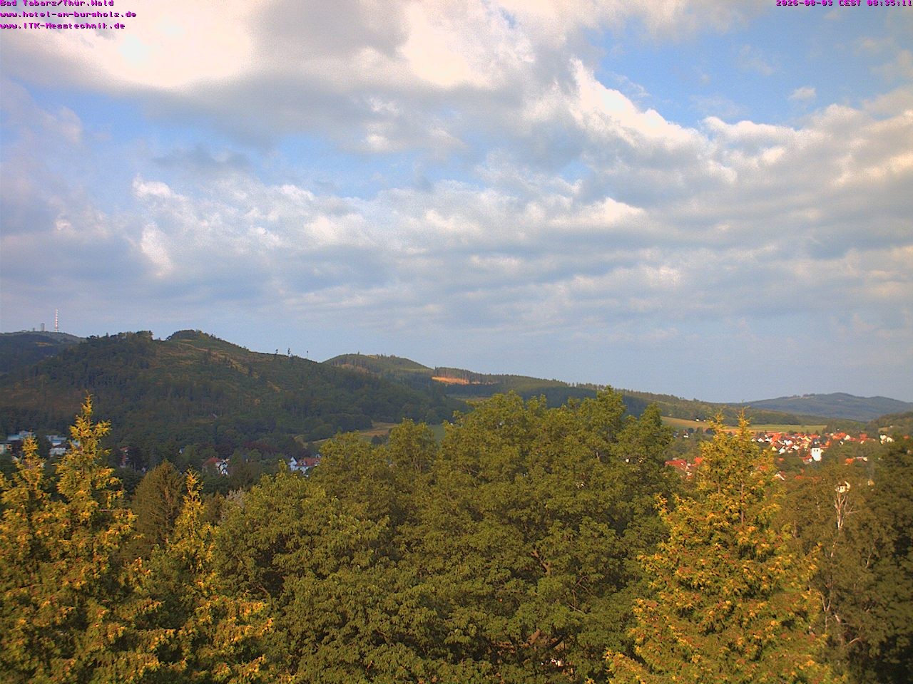 Archiv Foto Webcam Bad Tabarz im Thüringer Wald