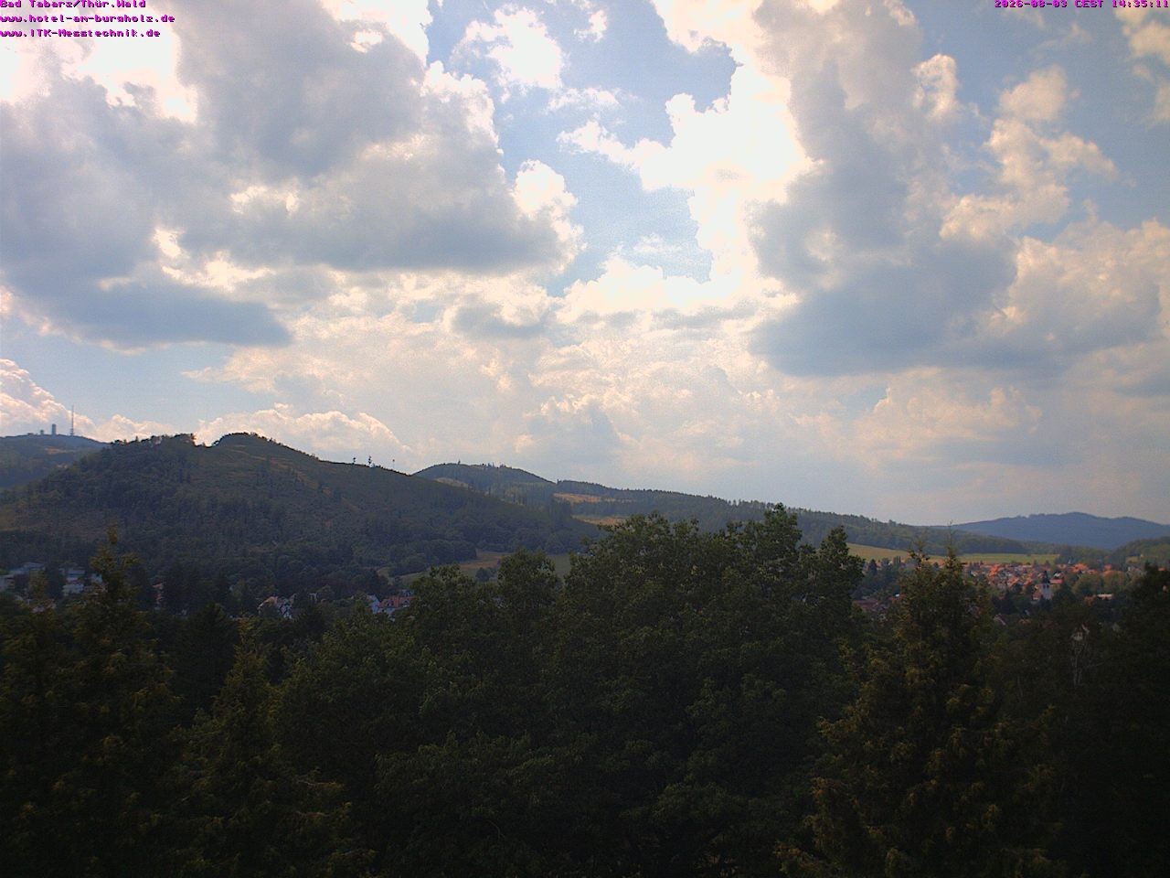 Archiv Foto Webcam Bad Tabarz im Thüringer Wald