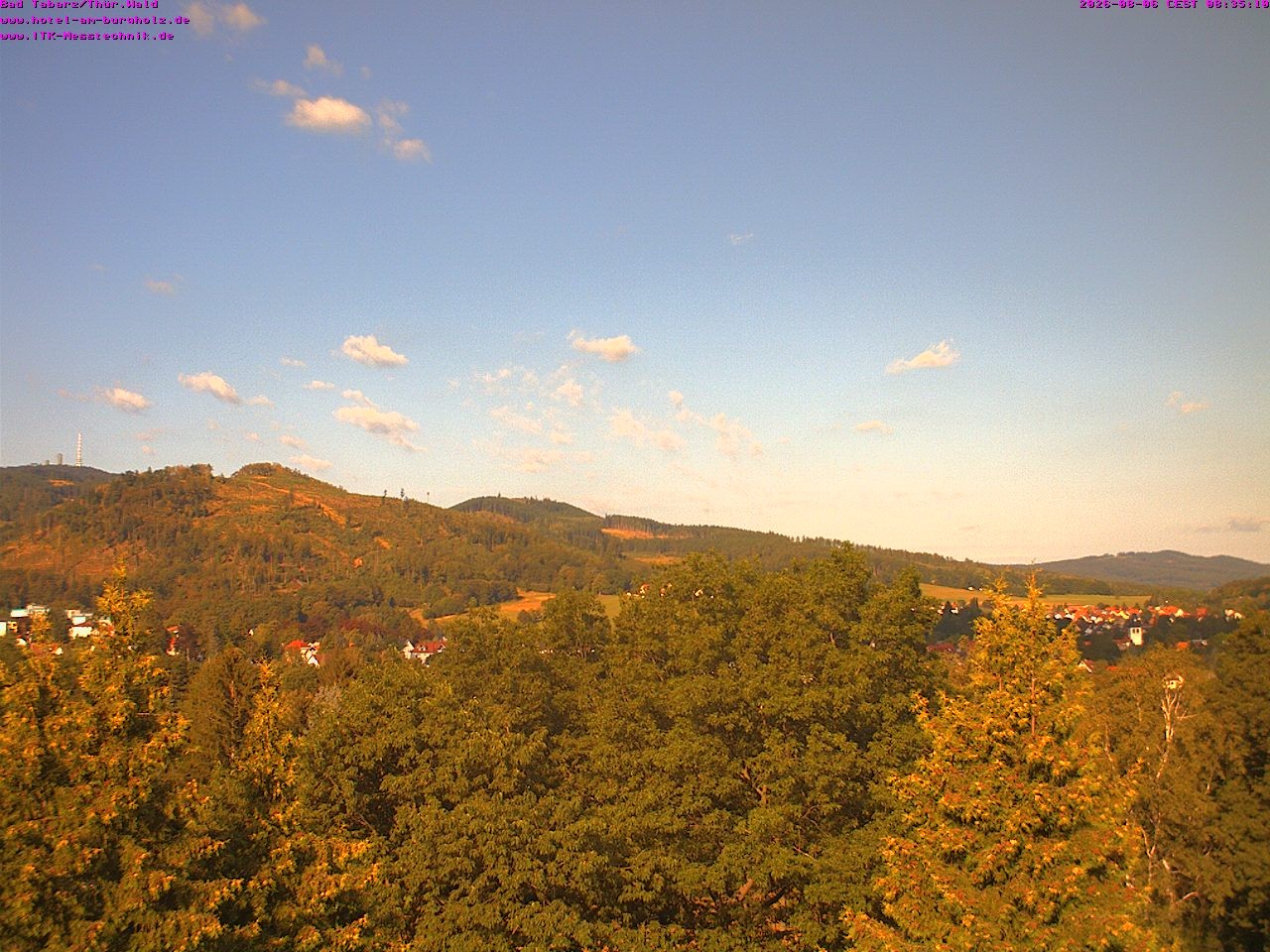 Archiv Foto Webcam Bad Tabarz im Thüringer Wald