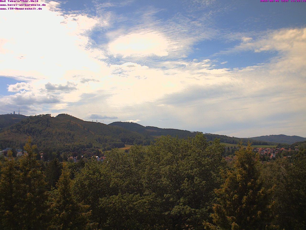 Archiv Foto Webcam Bad Tabarz im Thüringer Wald