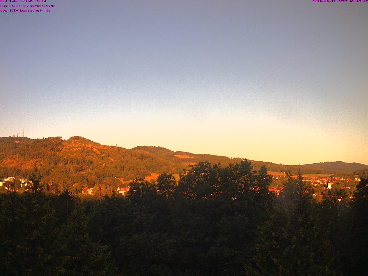 Archiv Foto Webcam Bad Tabarz im Thüringer Wald