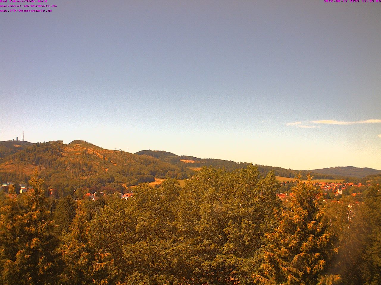 Archiv Foto Webcam Bad Tabarz im Thüringer Wald