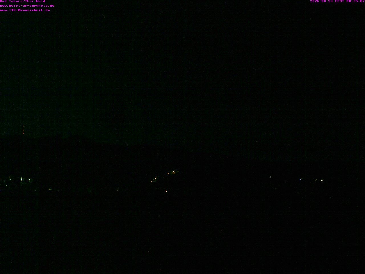 Archived image Webcam Thuringian Forest, Tabarz