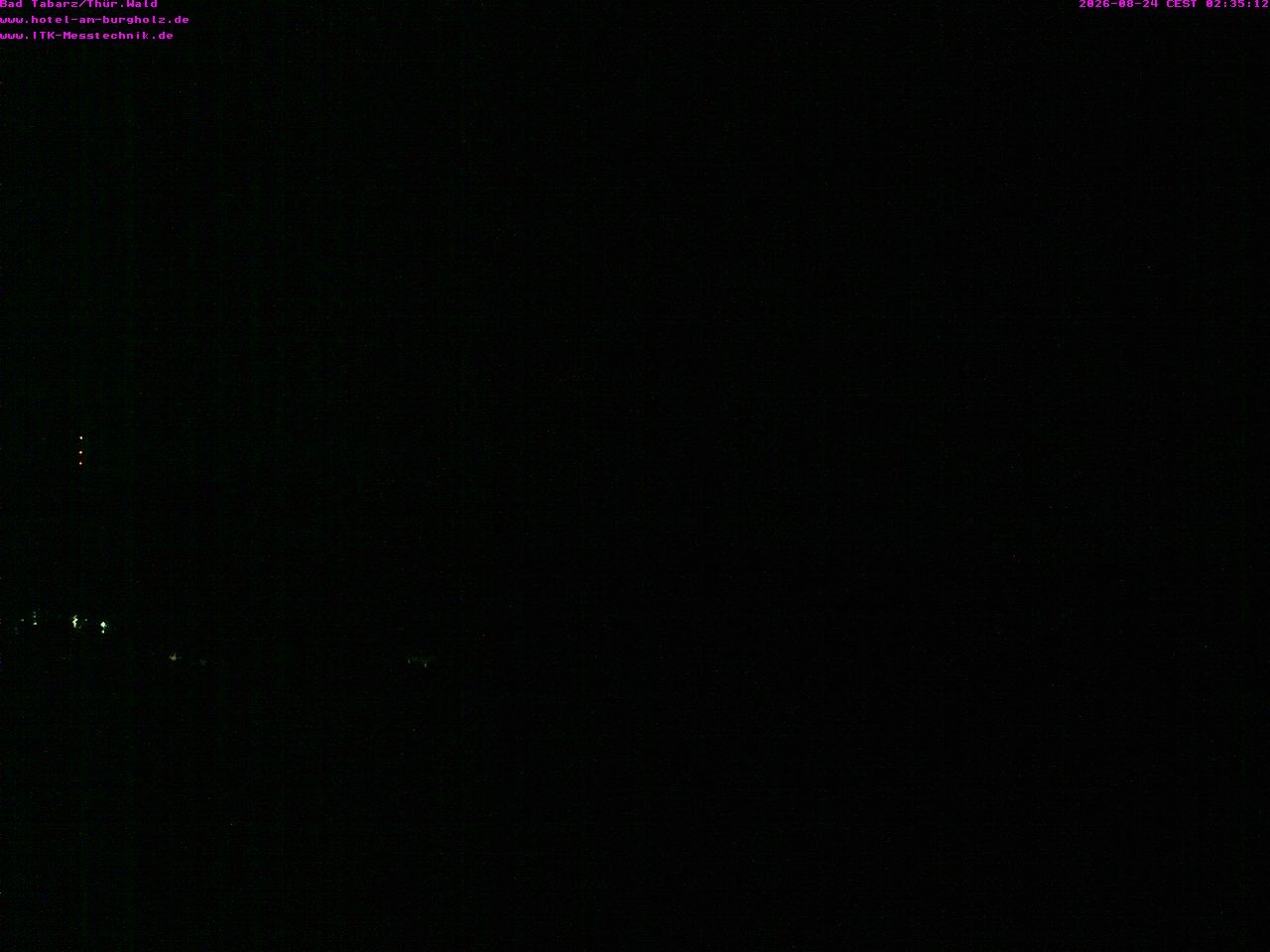 Archived image Webcam Thuringian Forest, Tabarz