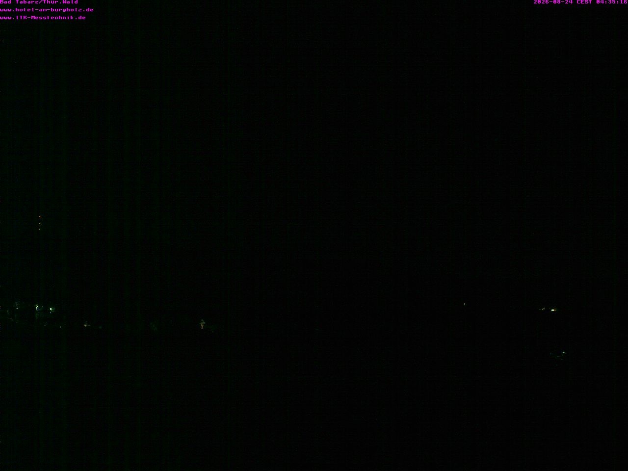 Archived image Webcam Thuringian Forest, Tabarz