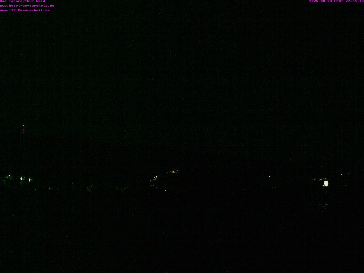 Archived image Webcam Thuringian Forest, Tabarz