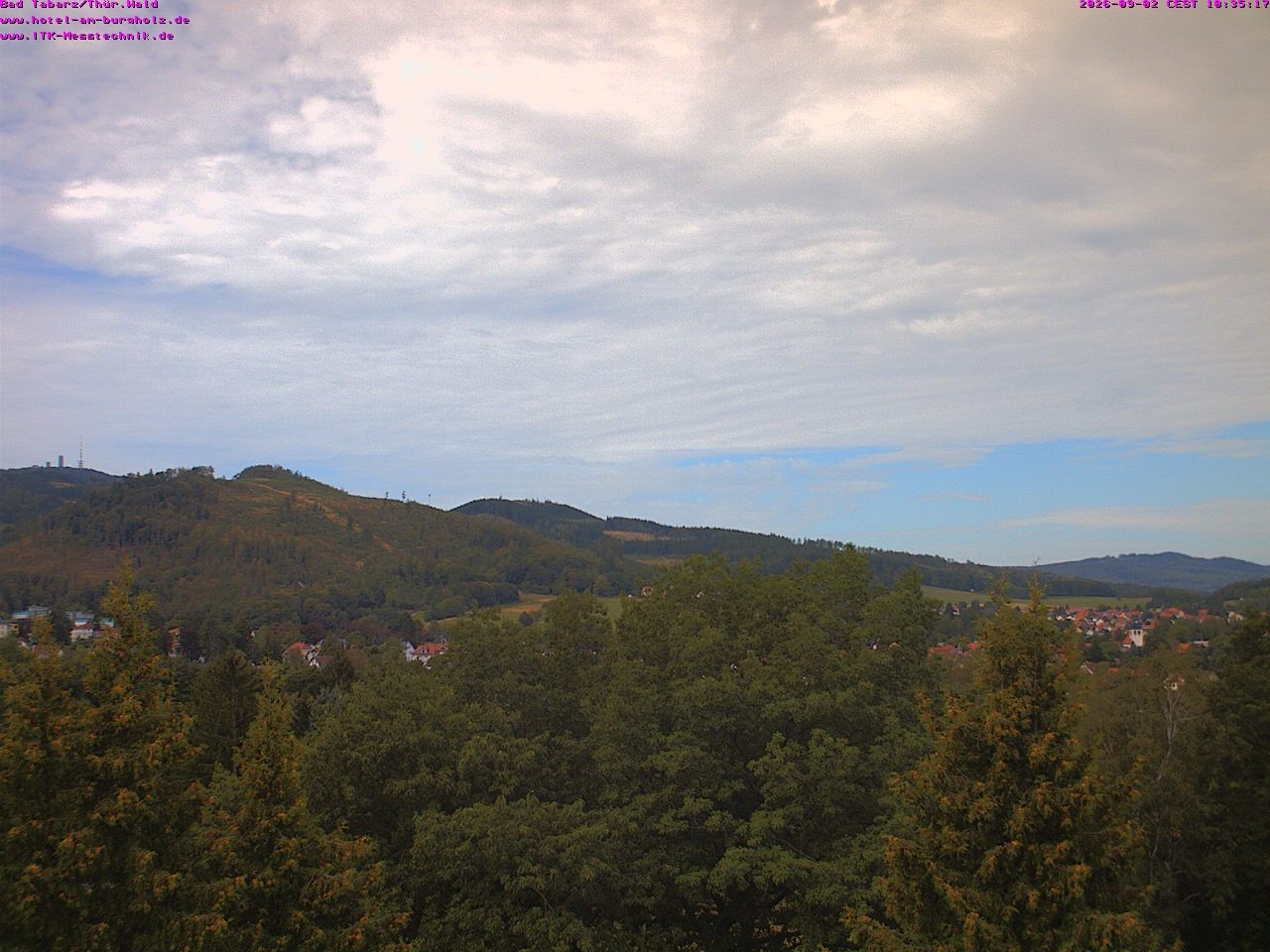 Archiv Foto Webcam Bad Tabarz im Thüringer Wald