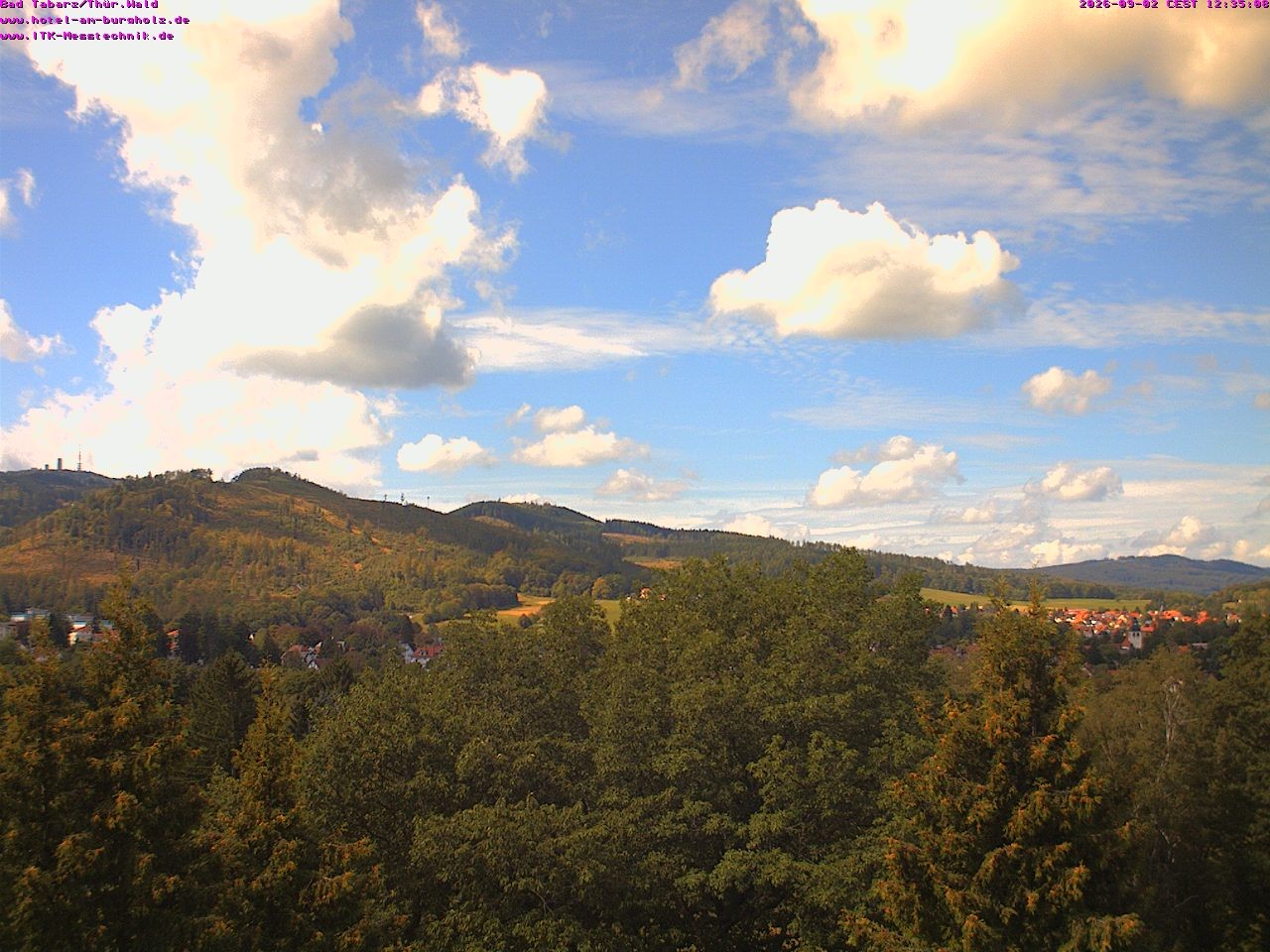 Archiv Foto Webcam Bad Tabarz im Thüringer Wald