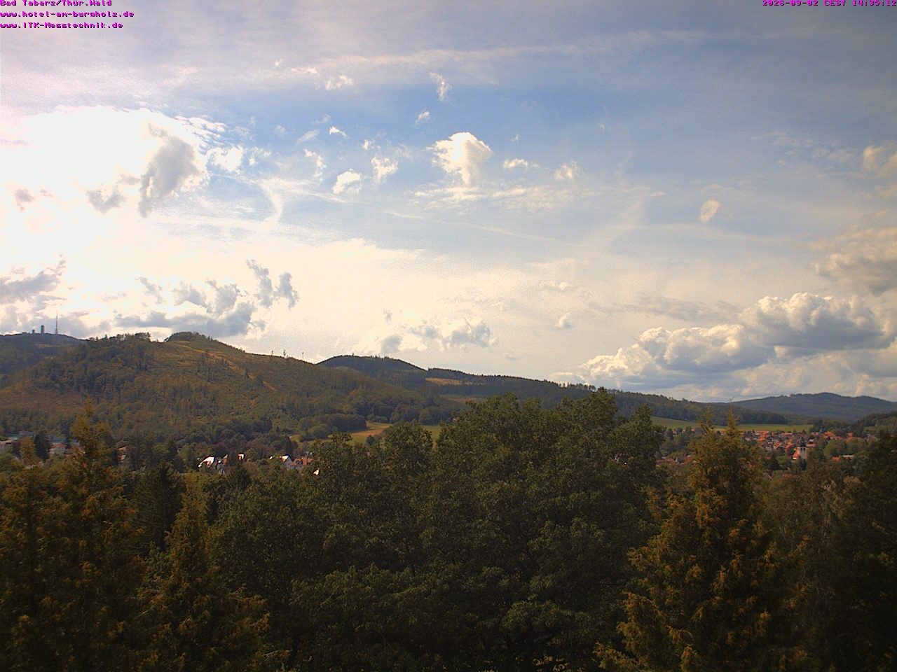 Archiv Foto Webcam Bad Tabarz im Thüringer Wald