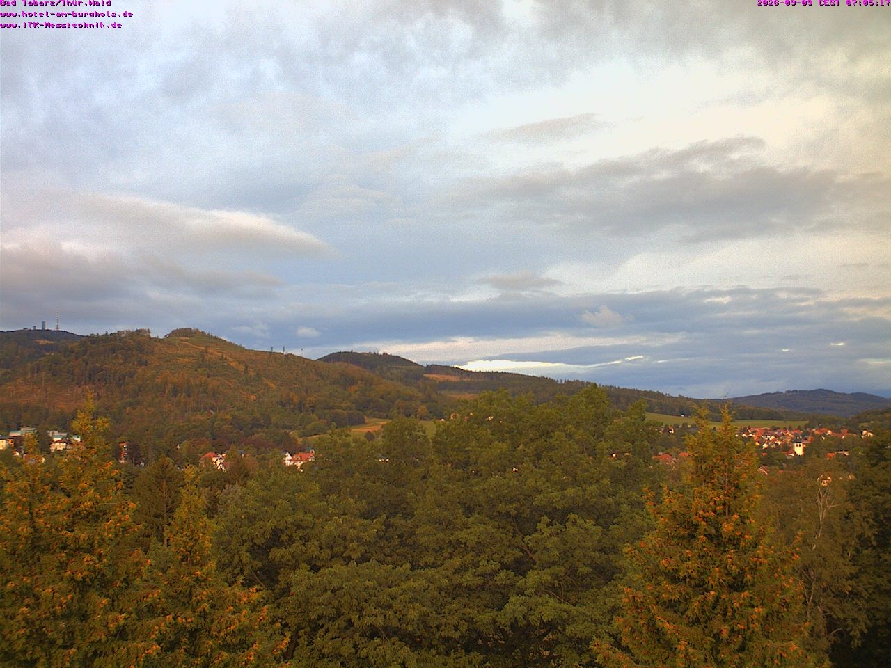 Archiv Foto Webcam Bad Tabarz im Thüringer Wald