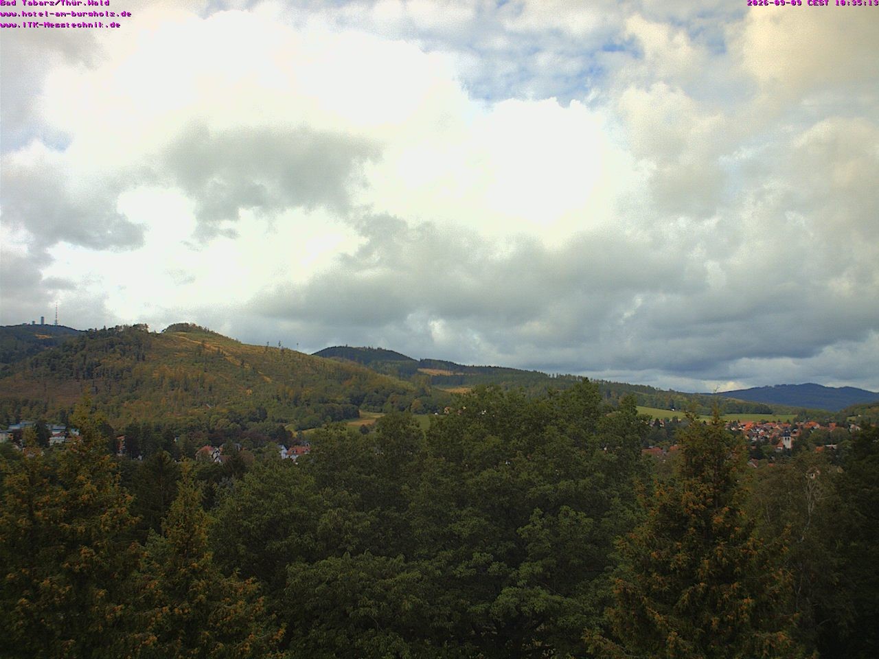Archiv Foto Webcam Bad Tabarz im Thüringer Wald
