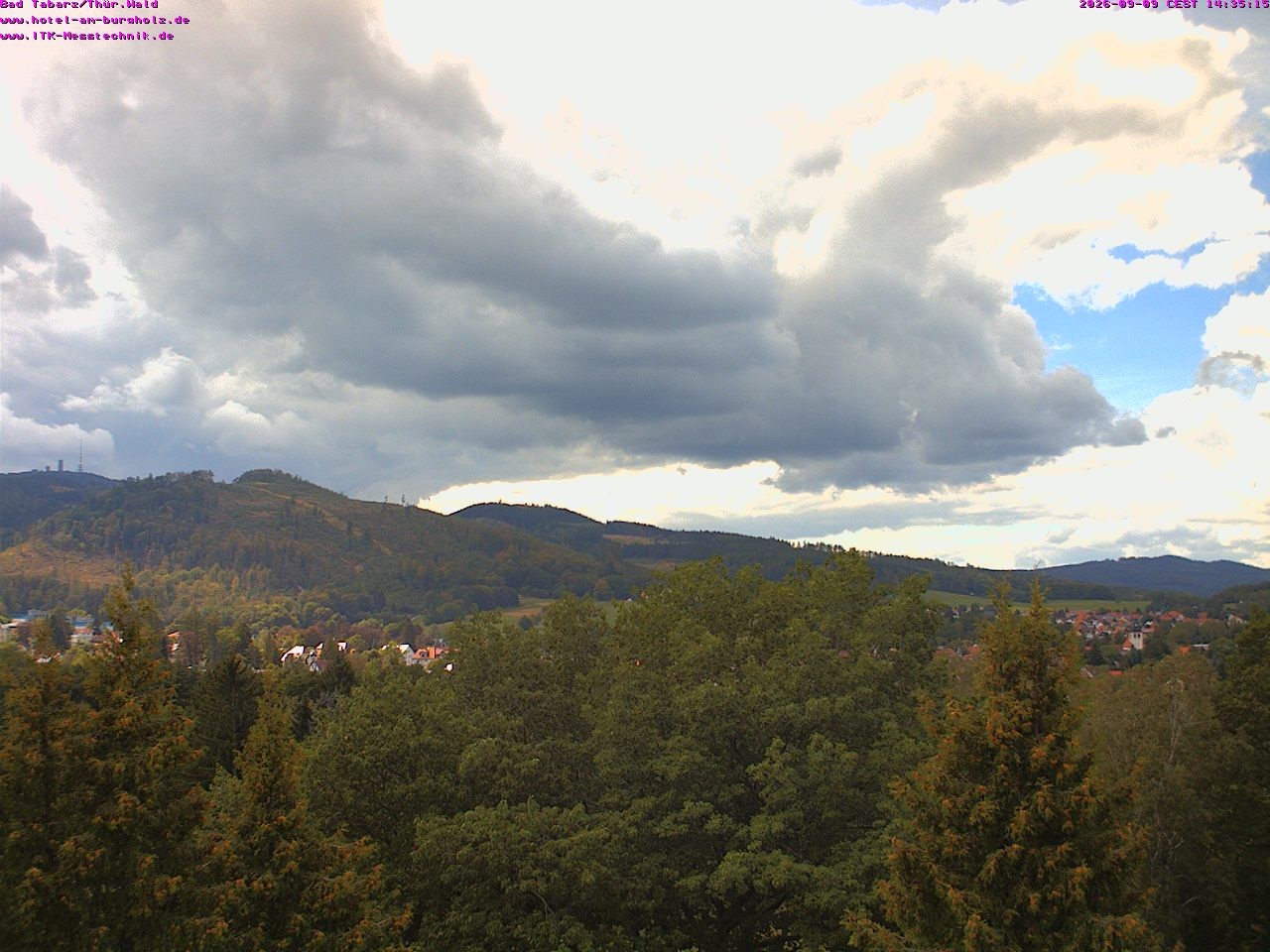 Archiv Foto Webcam Bad Tabarz im Thüringer Wald