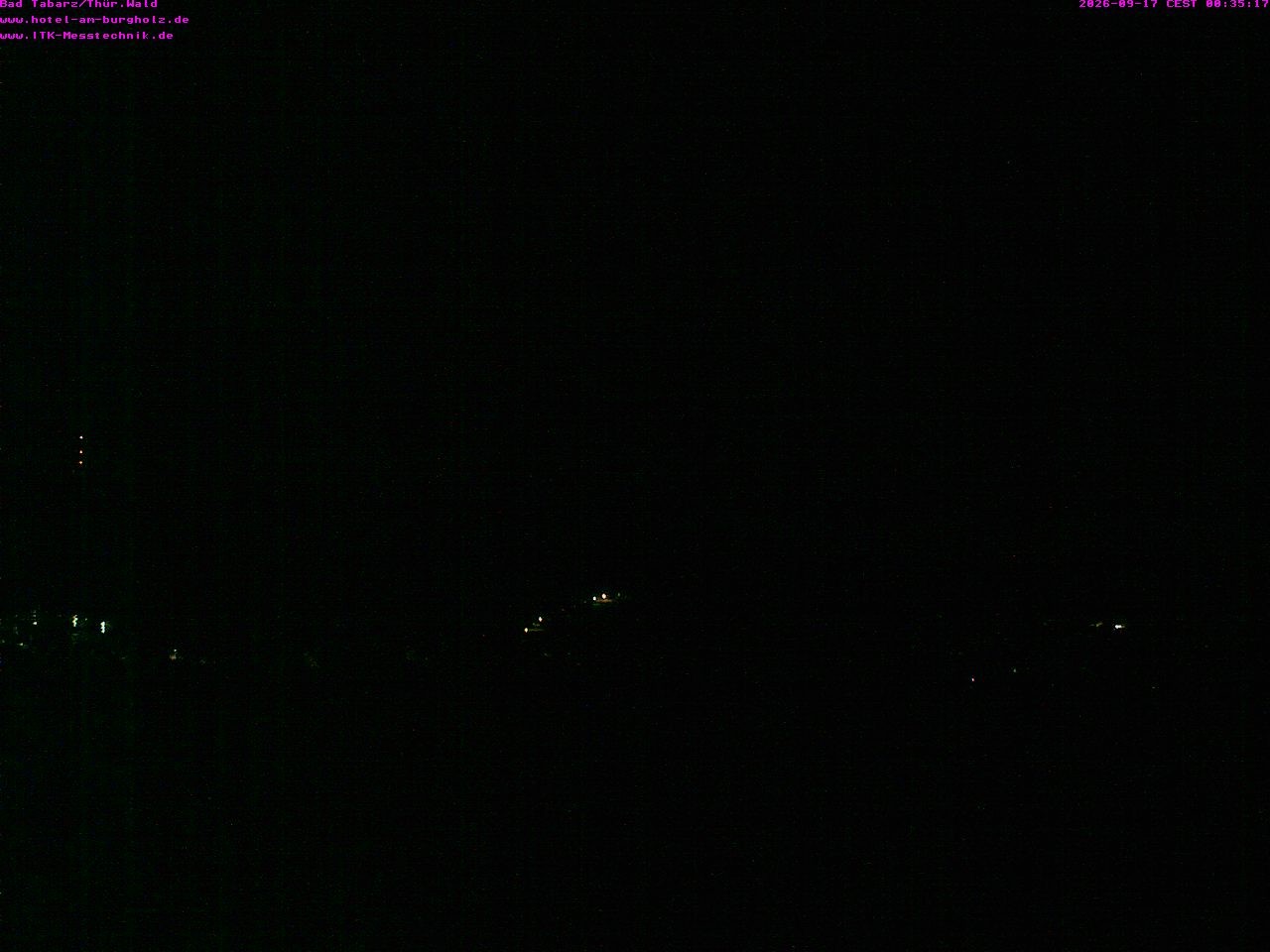Archived image Webcam Thuringian Forest, Tabarz