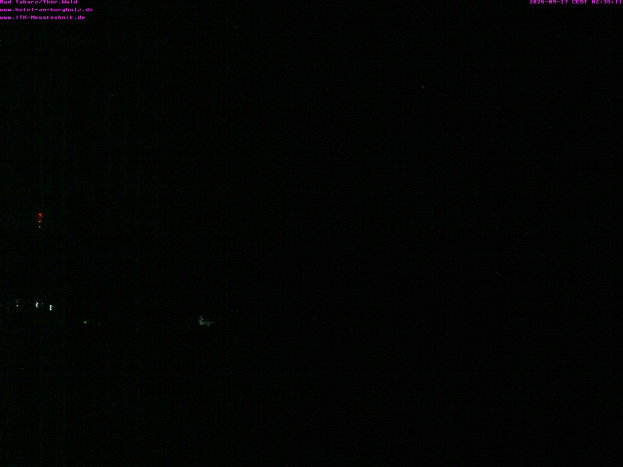 Archived image Webcam Thuringian Forest, Tabarz