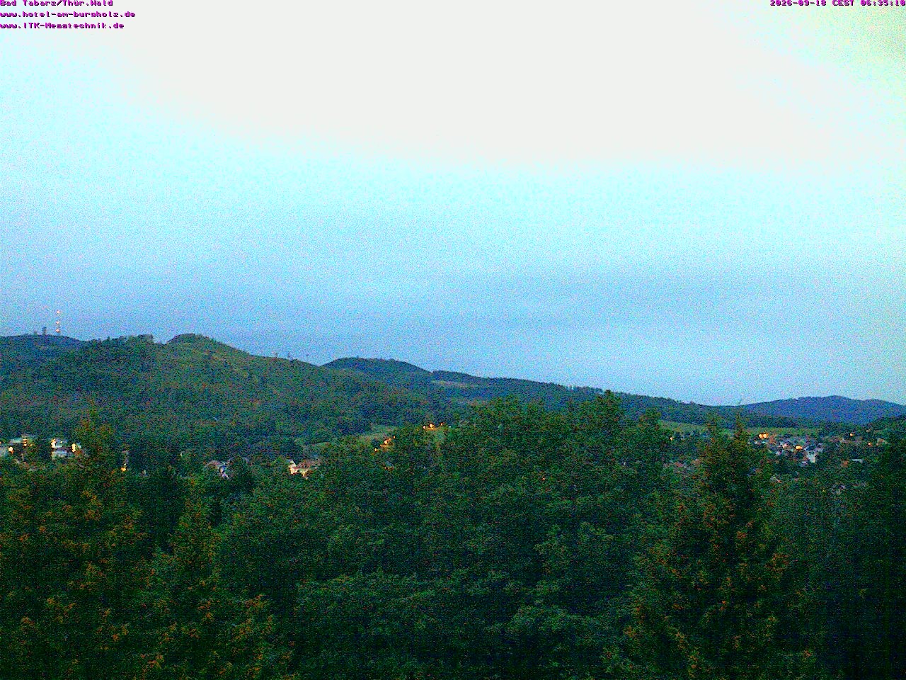 Archiv Foto Webcam Bad Tabarz im Thüringer Wald