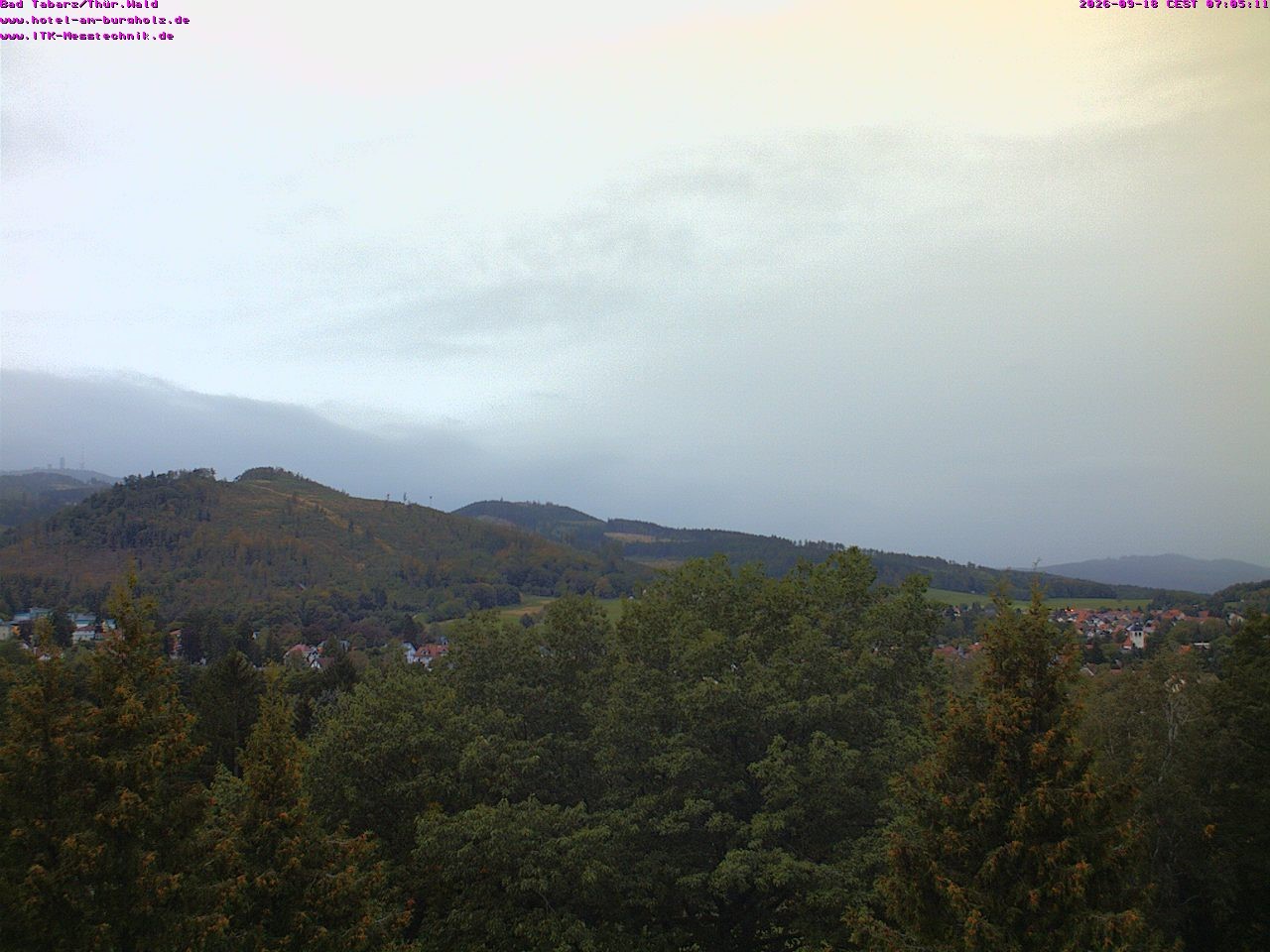 Archiv Foto Webcam Bad Tabarz im Thüringer Wald
