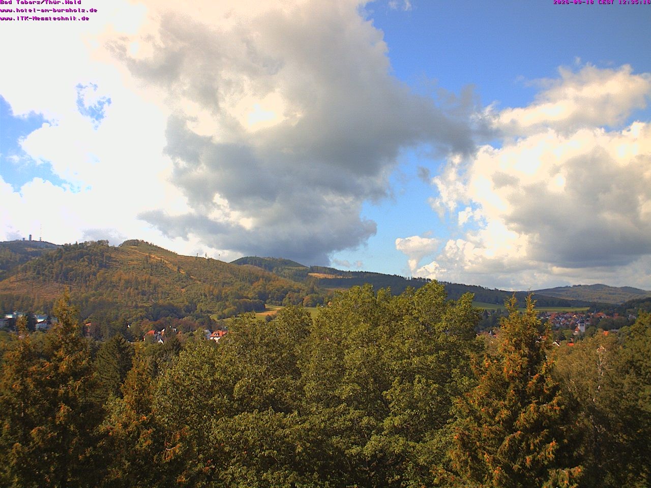 Archiv Foto Webcam Bad Tabarz im Thüringer Wald