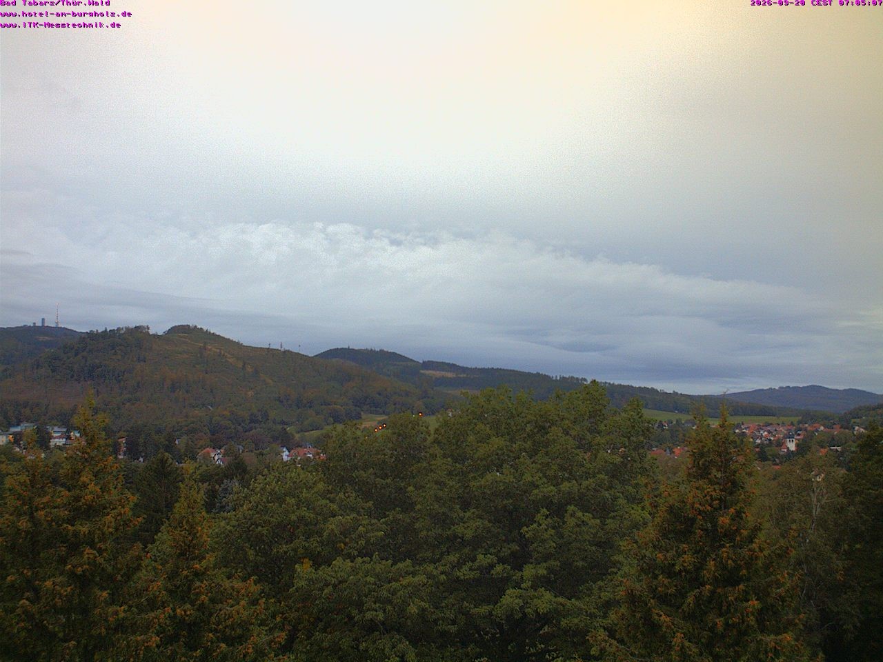 Archiv Foto Webcam Bad Tabarz im Thüringer Wald