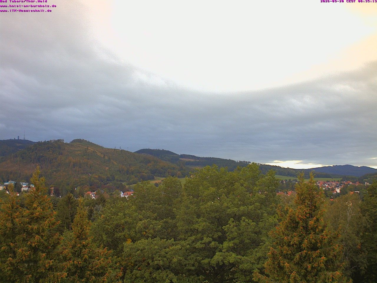 Archiv Foto Webcam Bad Tabarz im Thüringer Wald