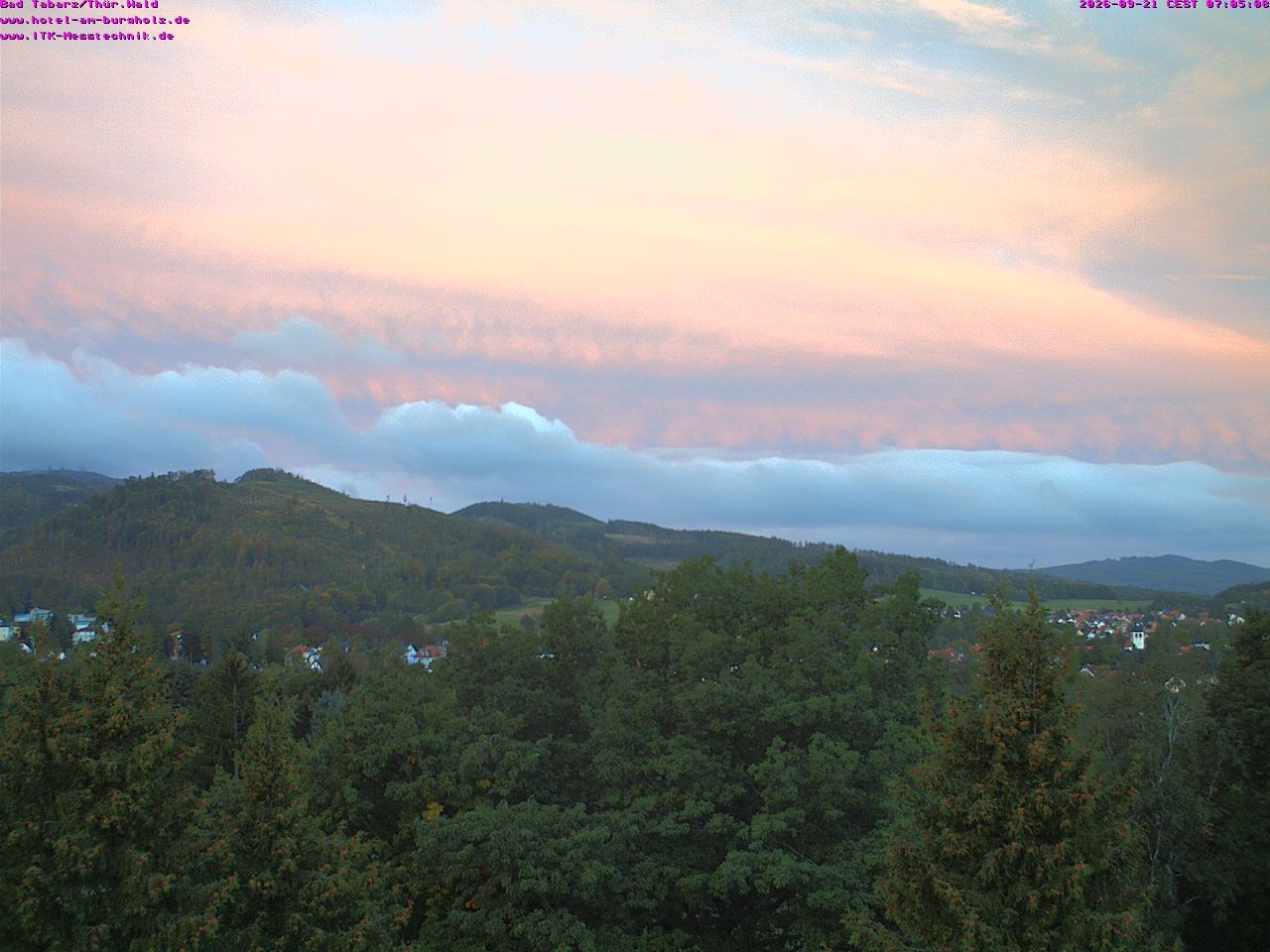 Archiv Foto Webcam Bad Tabarz im Thüringer Wald