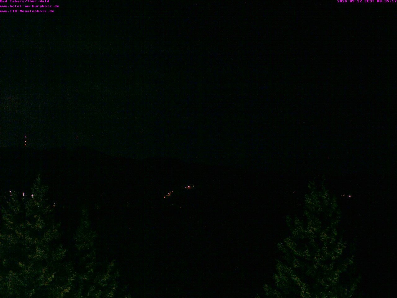 Archived image Webcam Thuringian Forest, Tabarz