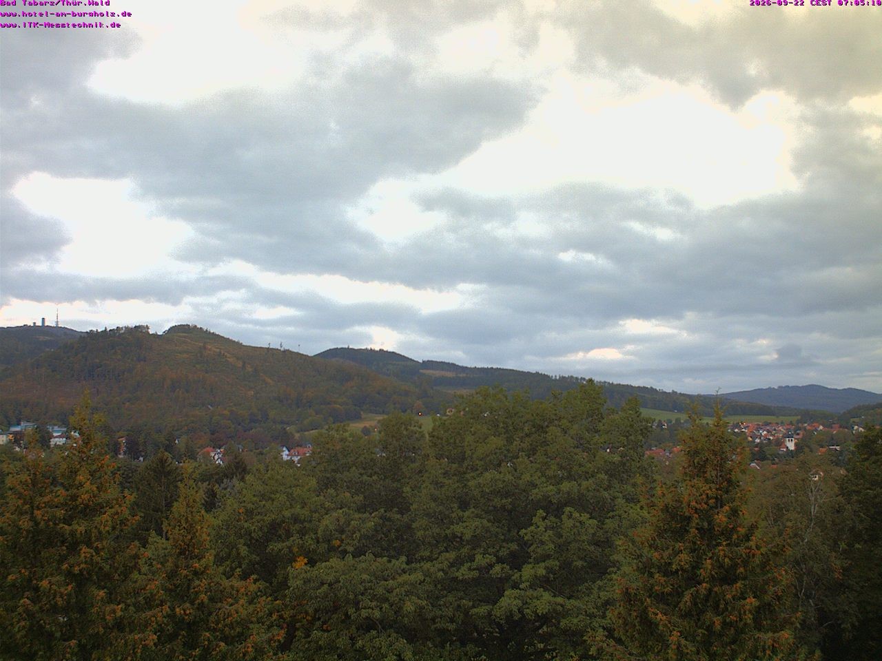 Archiv Foto Webcam Bad Tabarz im Thüringer Wald