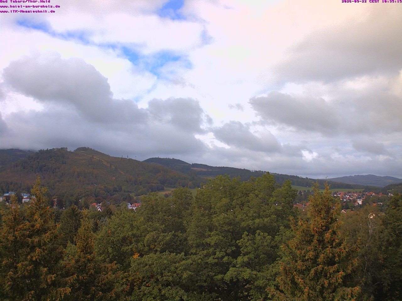 Archiv Foto Webcam Bad Tabarz im Thüringer Wald